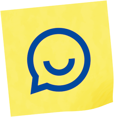 Sticker Symbol Lächeln