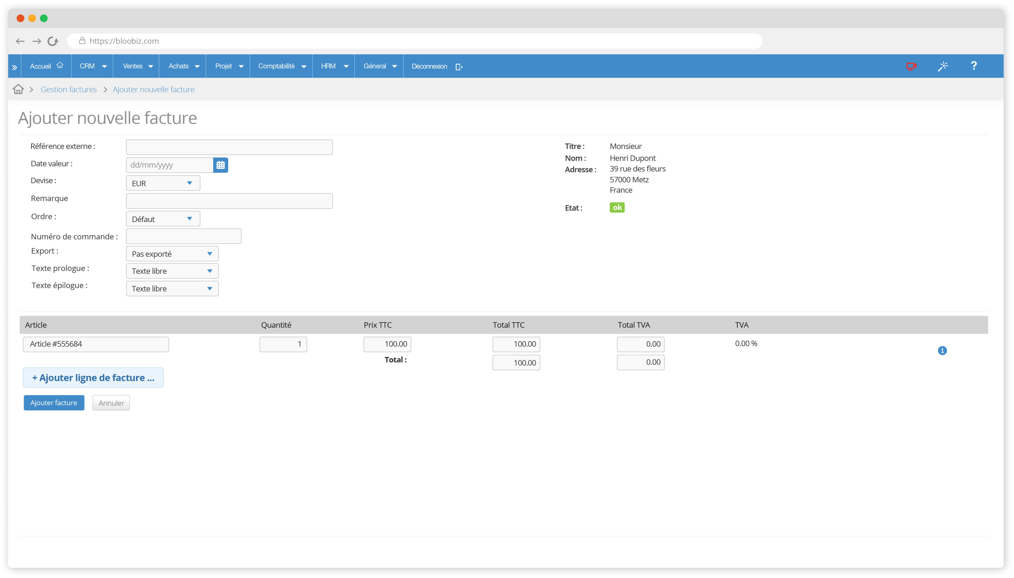 Rechnung 3 Screenshot